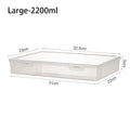 1Pc Transparent Storage Container Plastic Dustproof Box Stationery Jewelry Portable Large Capacity A4 A5 File Organizer Supplies