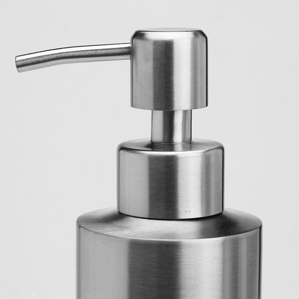 Stainless Steel Hand Wash Dispenser Portable Anti-rust Replacement Refillable Washable Reusable Stylish Home Bathroom Bottle