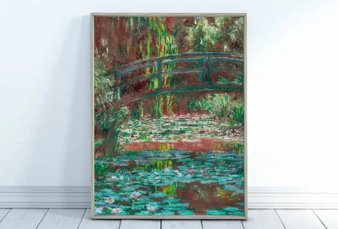 Monet Abstract Landscape Art Canvas Prints Painting Wall Art Famous Monet Posters Home Decoration Living Room Bedroom Decor Gift