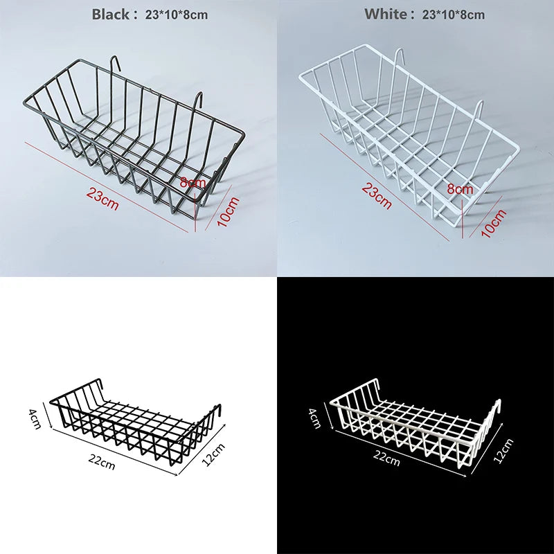 Grid Photo Wall Accessories Hanging Basket Wrought Iron Wall Decoration Creative Wall Decorations Hanging Decoration Wall Indoor