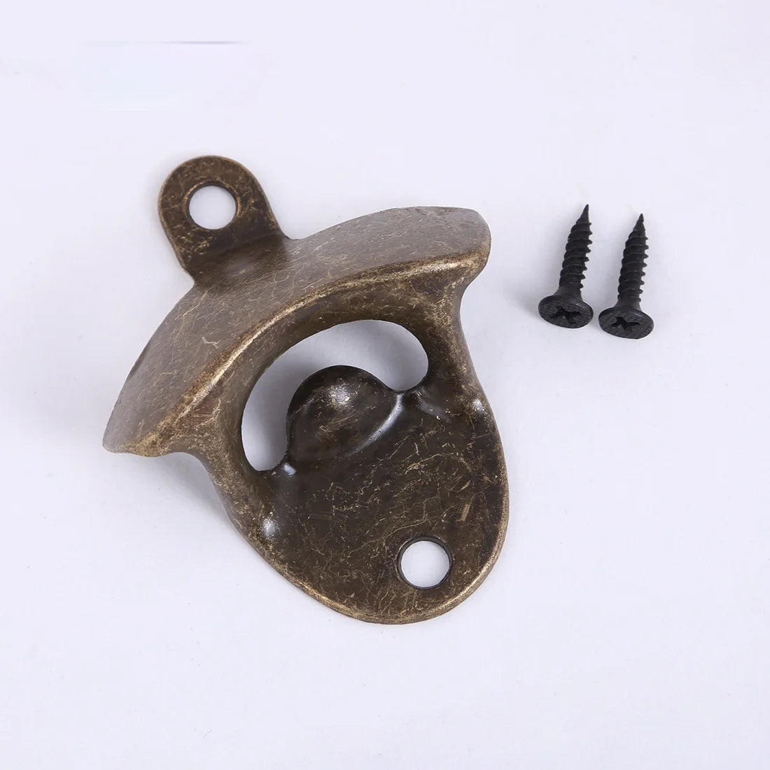 10pcs 5pcs Bottle Opener Wall Mounted Rustic Beer Opener Set Vintage Look with Mounting Screws for Kitchen Cafe Bars
