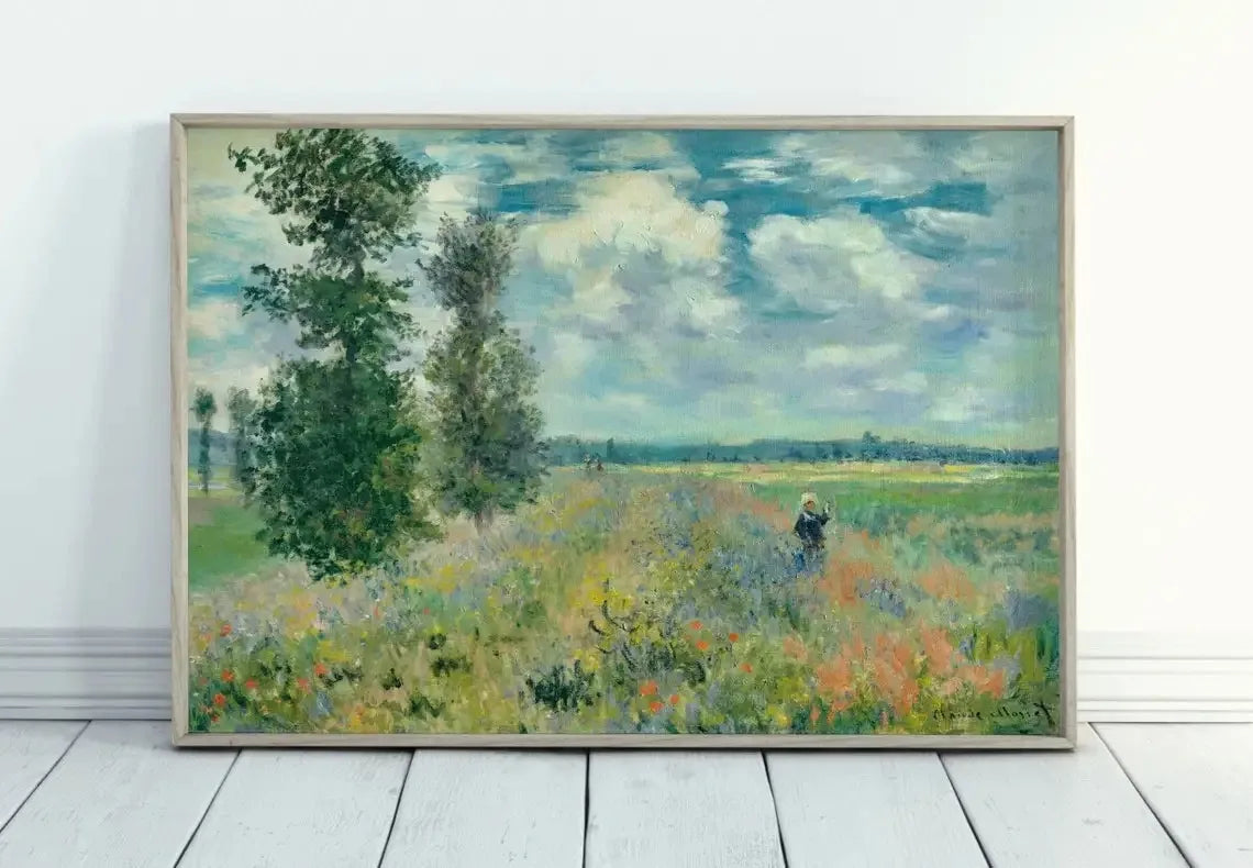 Monet Abstract Landscape Art Canvas Prints Painting Wall Art Famous Monet Posters Home Decoration Living Room Bedroom Decor Gift