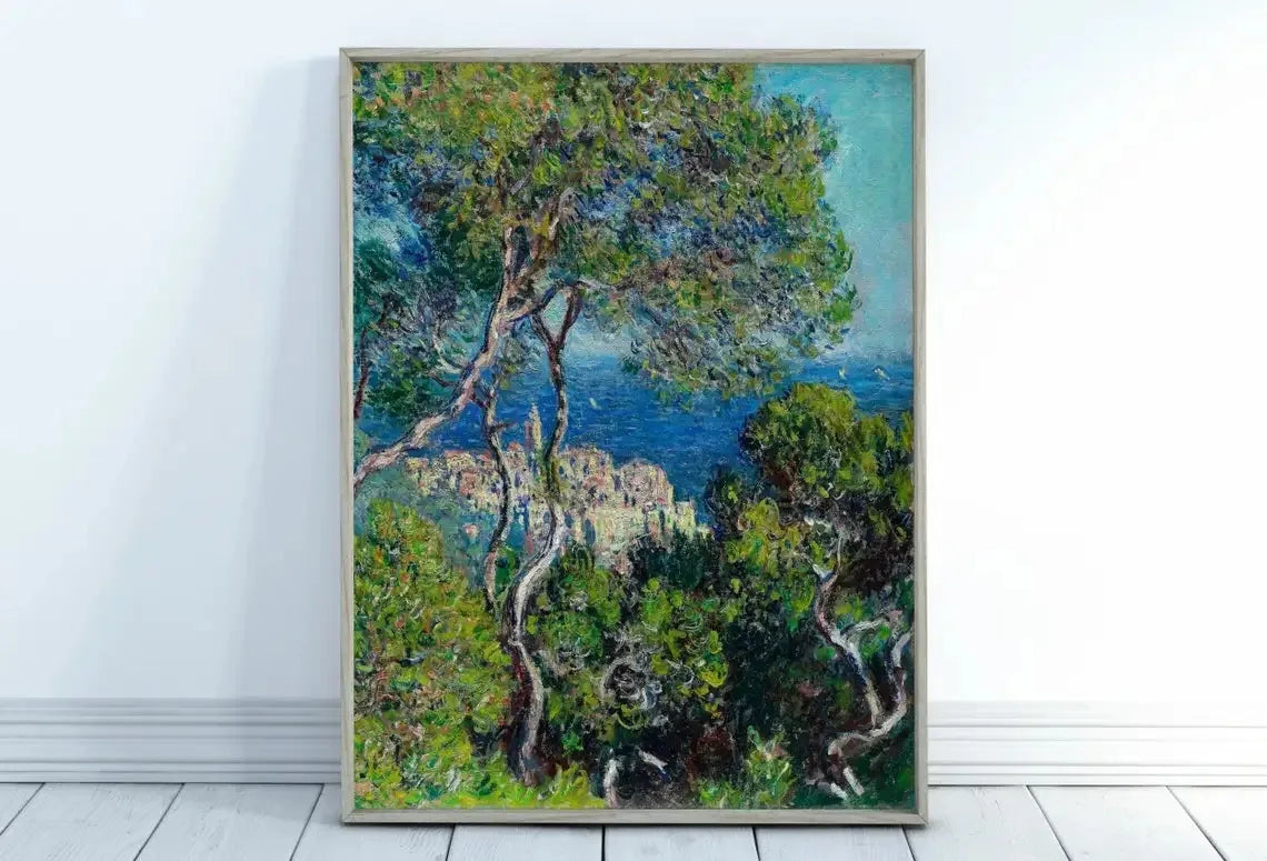 Monet Abstract Landscape Art Canvas Prints Painting Wall Art Famous Monet Posters Home Decoration Living Room Bedroom Decor Gift