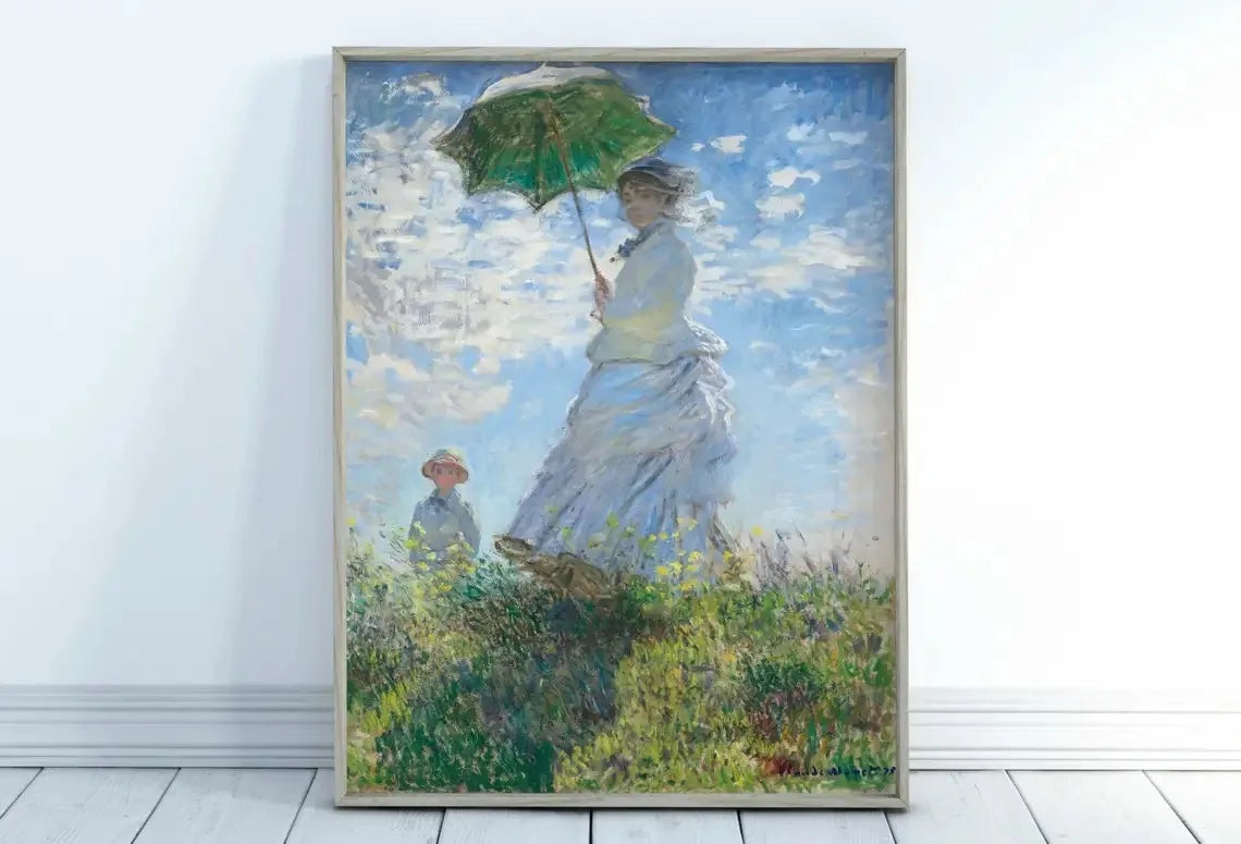 Monet Abstract Landscape Art Canvas Prints Painting Wall Art Famous Monet Posters Home Decoration Living Room Bedroom Decor Gift