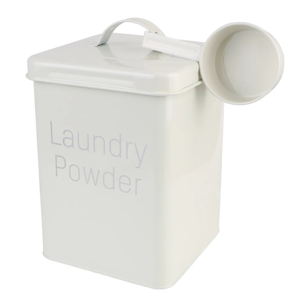 Snack Container Washing Powder Barrel Grain Storage Case 3KG Household Laundry Detergent Storage Box with Measuring Cup