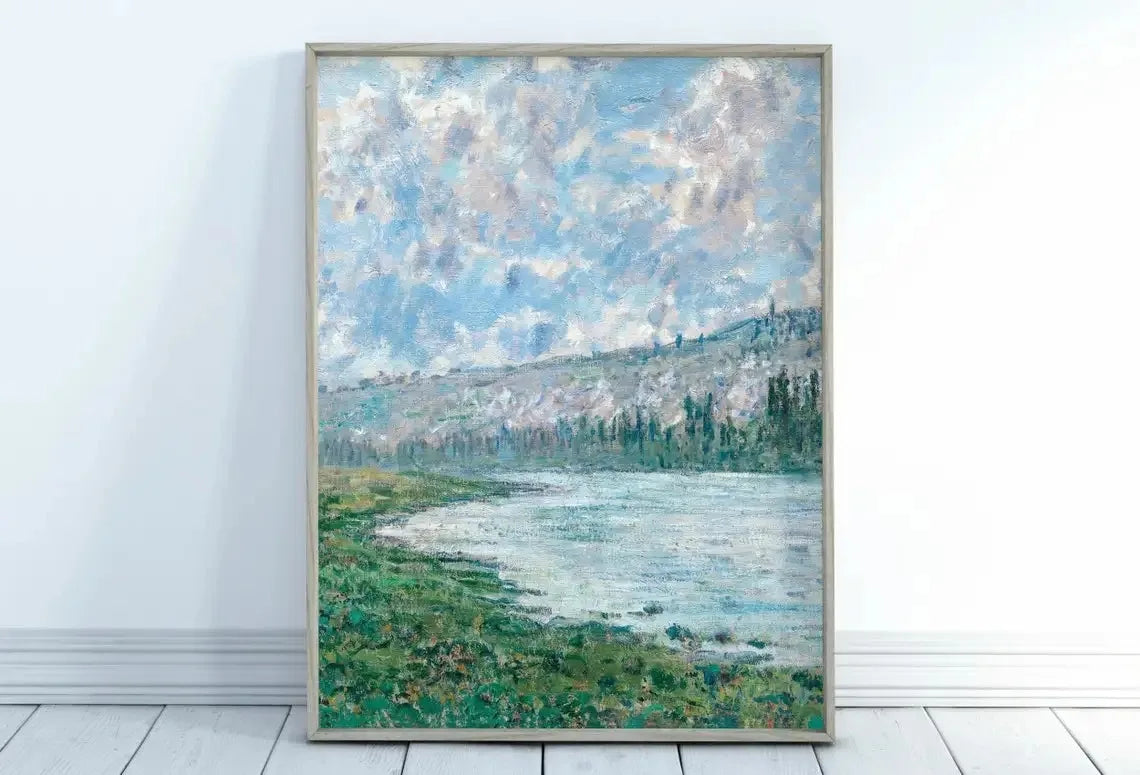 Monet Abstract Landscape Art Canvas Prints Painting Wall Art Famous Monet Posters Home Decoration Living Room Bedroom Decor Gift