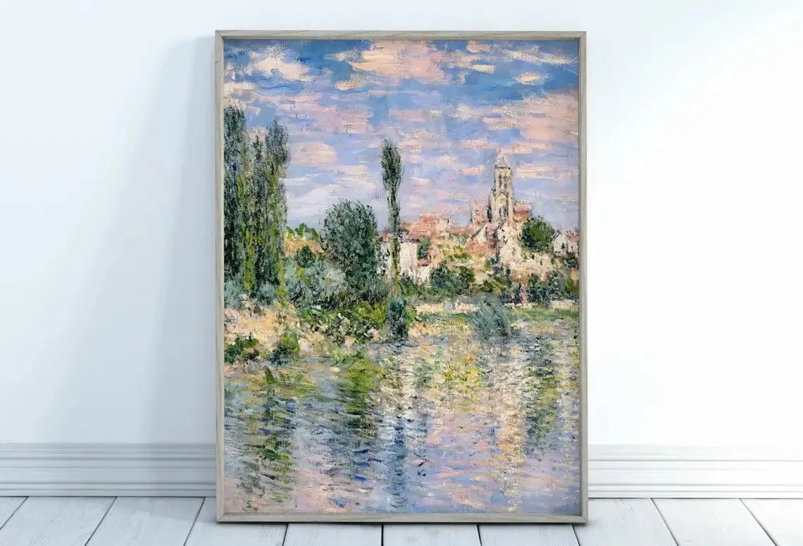 Monet Abstract Landscape Art Canvas Prints Painting Wall Art Famous Monet Posters Home Decoration Living Room Bedroom Decor Gift