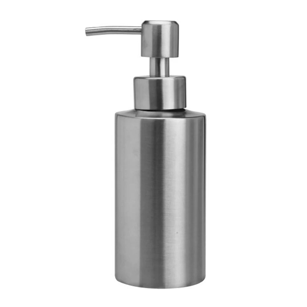 Stainless Steel Hand Wash Dispenser Portable Anti-rust Replacement Refillable Washable Reusable Stylish Home Bathroom Bottle