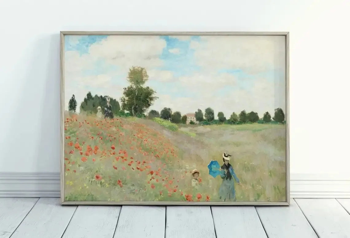 Monet Abstract Landscape Art Canvas Prints Painting Wall Art Famous Monet Posters Home Decoration Living Room Bedroom Decor Gift