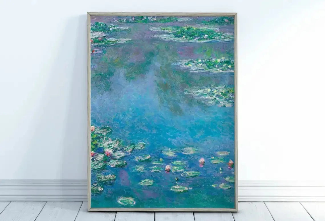 Monet Abstract Landscape Art Canvas Prints Painting Wall Art Famous Monet Posters Home Decoration Living Room Bedroom Decor Gift