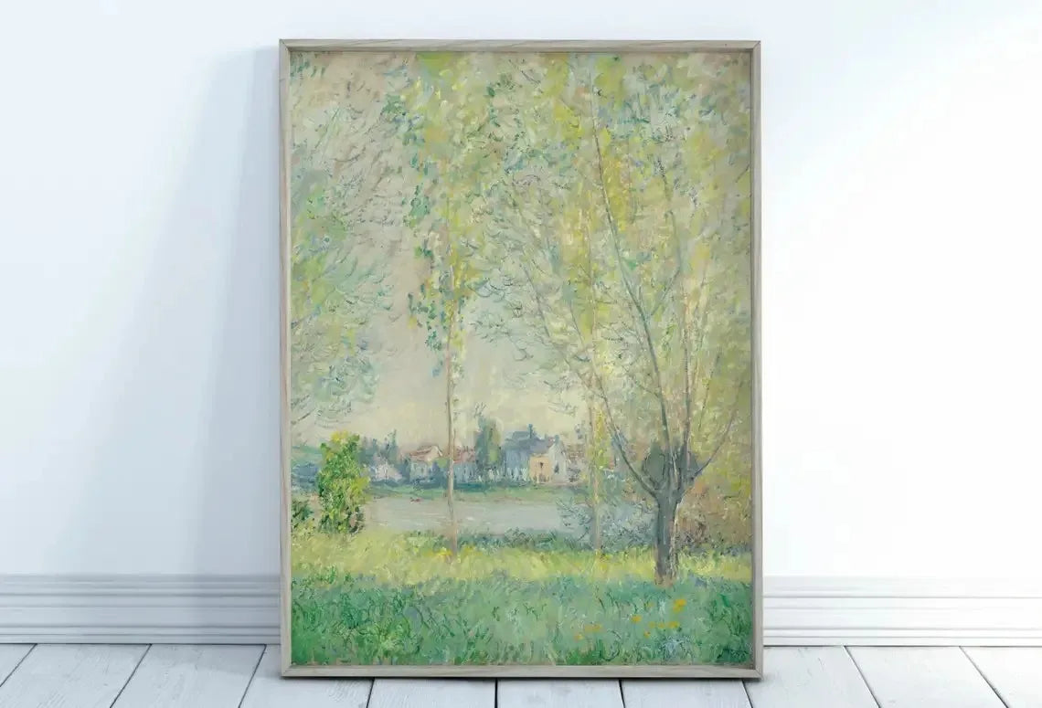 Monet Abstract Landscape Art Canvas Prints Painting Wall Art Famous Monet Posters Home Decoration Living Room Bedroom Decor Gift
