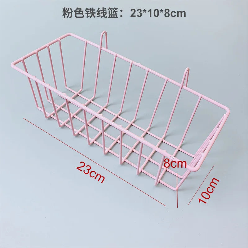 Grid Photo Wall Accessories Hanging Basket Wrought Iron Wall Decoration Creative Wall Decorations Hanging Decoration Wall Indoor