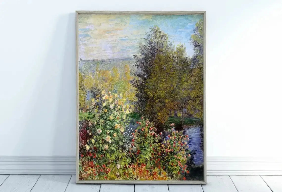 Monet Abstract Landscape Art Canvas Prints Painting Wall Art Famous Monet Posters Home Decoration Living Room Bedroom Decor Gift