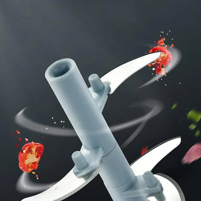 900/500ML GarlicChopper Manual Rotate Vegetable Cutter Choppers Slicer Fruit Garlic Crusher Kitchen Gadget Blenders Meat Grinder