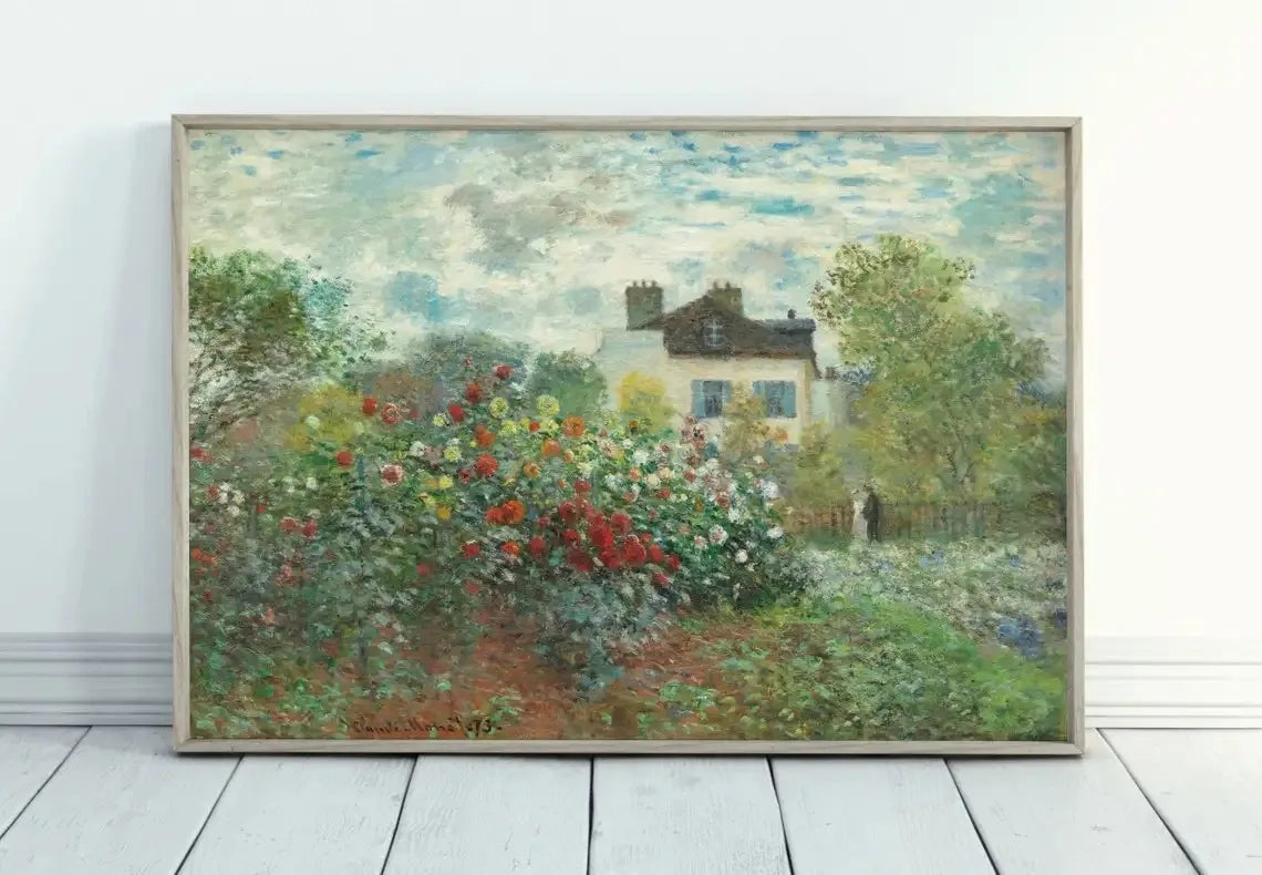 Monet Abstract Landscape Art Canvas Prints Painting Wall Art Famous Monet Posters Home Decoration Living Room Bedroom Decor Gift
