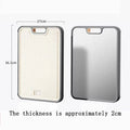 1pcs Stainless Steel Cutting Board Double Sided Chopping Board for Kitchen Scratch Resistant Anti-Slip Silicone Edges