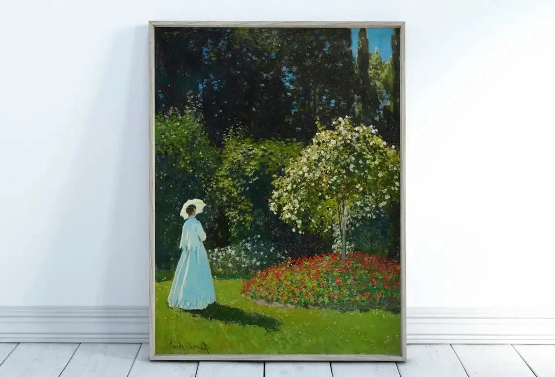 Monet Abstract Landscape Art Canvas Prints Painting Wall Art Famous Monet Posters Home Decoration Living Room Bedroom Decor Gift