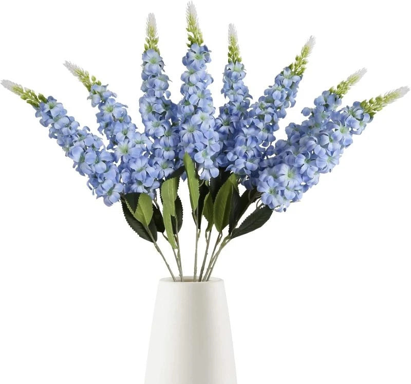 5pcs Artificial Flowers Shyacinth Rattan Home Living Room Wedding Celebration Outdoor Garden Wall Gift Box Decor Diy Accessories