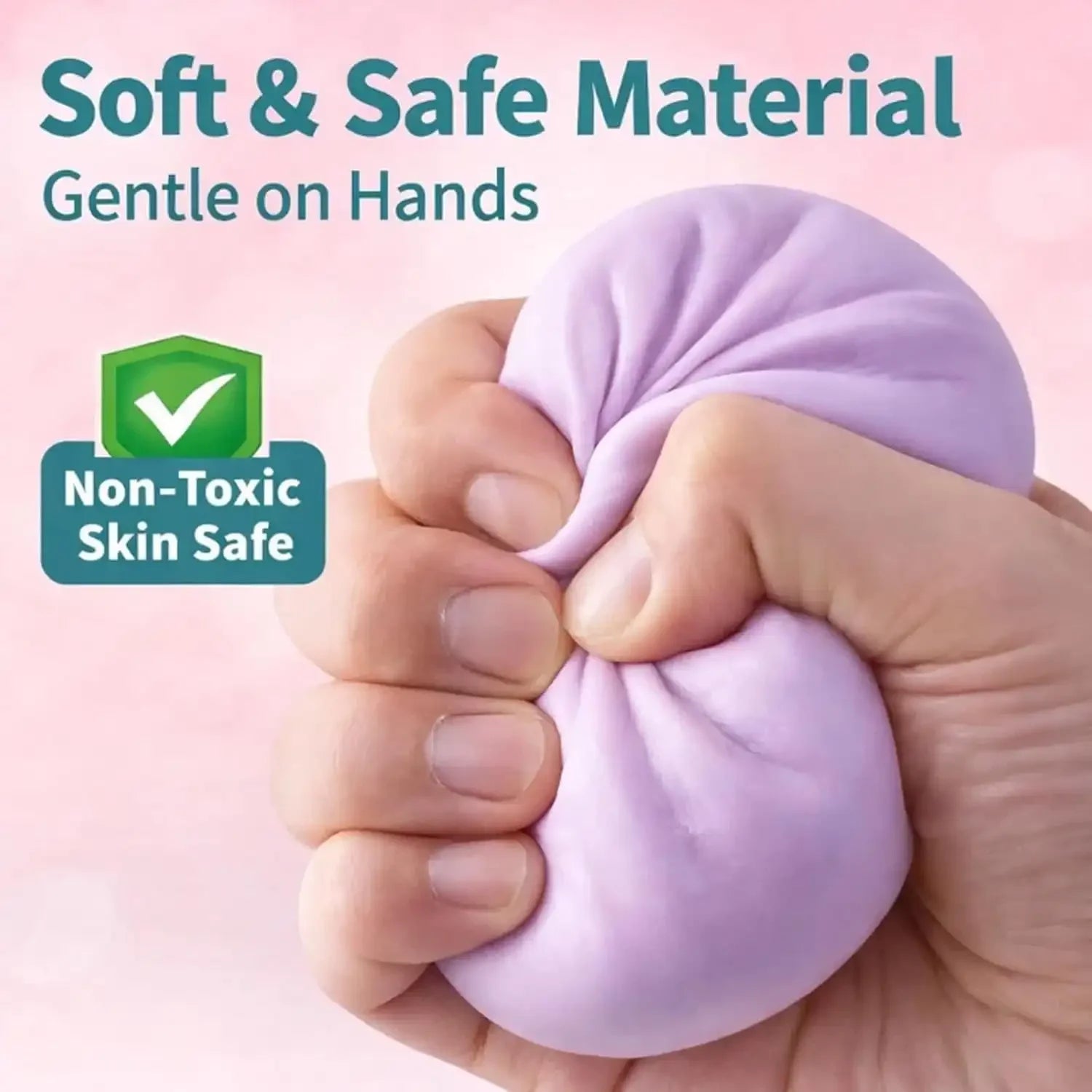 @@Soft Maltose Dumpling Squishy: Transparent Colorful Squeeze Toy, ASMR Stress Relief Ball, Sensory Fidget Toy for Kids Adults