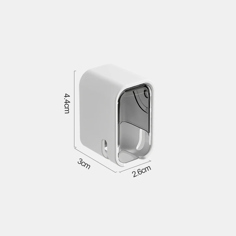 2/3/4PCS Toothbrush Holder Wall-mounted Punch-free Toothbrush Rack Dustproof Bathroom Electric  Toothbrush Organizer