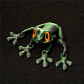 3D Printed Magnetic Articulated Frog Fidget Toy Cute Flexi Animal Model Fridge Magnet Stress Relief Sensory Gift Desktop Decor