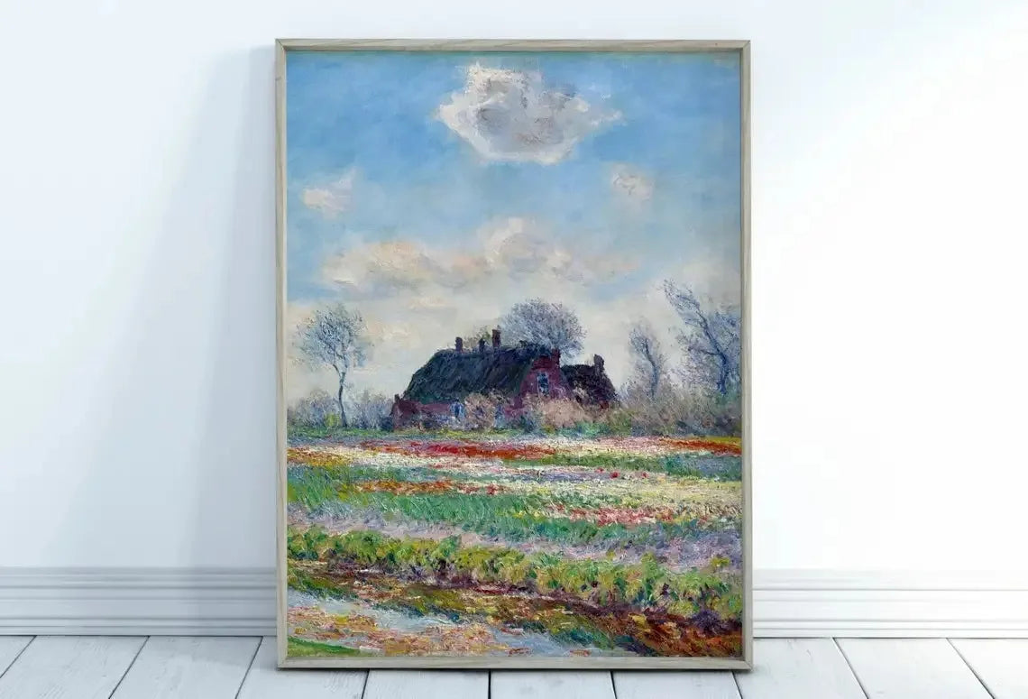 Monet Abstract Landscape Art Canvas Prints Painting Wall Art Famous Monet Posters Home Decoration Living Room Bedroom Decor Gift