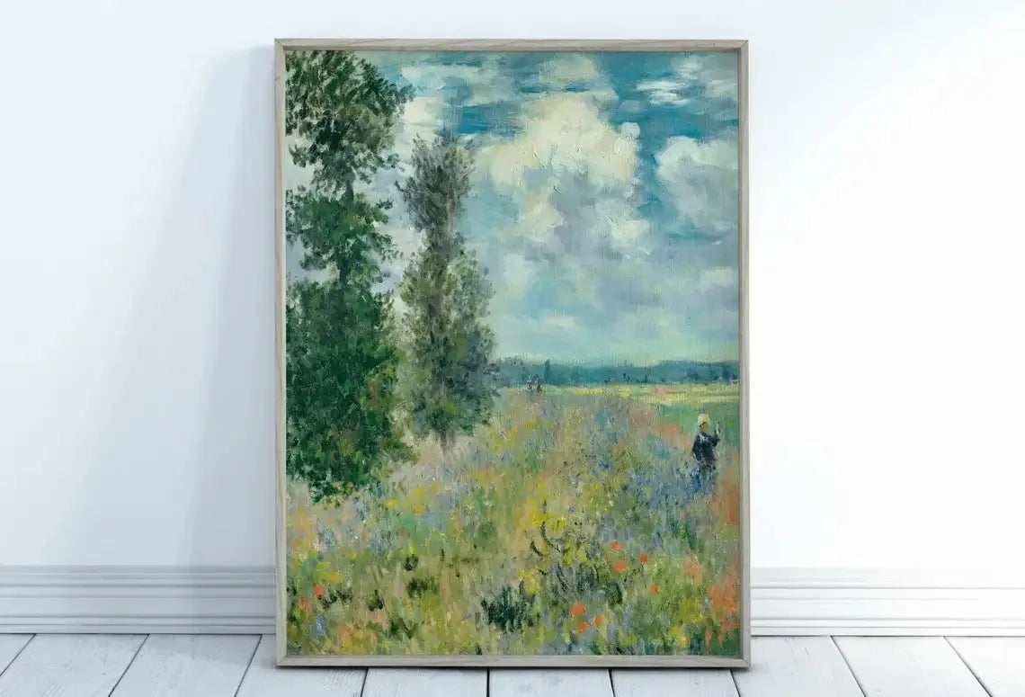 Monet Abstract Landscape Art Canvas Prints Painting Wall Art Famous Monet Posters Home Decoration Living Room Bedroom Decor Gift