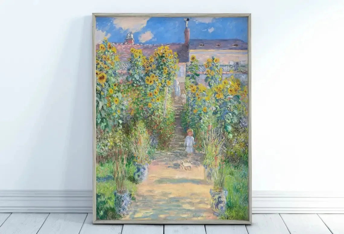 Monet Abstract Landscape Art Canvas Prints Painting Wall Art Famous Monet Posters Home Decoration Living Room Bedroom Decor Gift