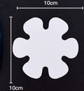 6/12PCS Bathroom Slip Transparent Non-Slip Tape Anti-Slip Strips Shower Stickers Square Round Flower Shaped Antiskid Sticker